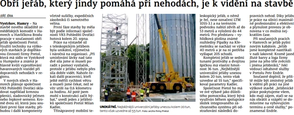 A giant crane, which otherwise helps in accidents, can be seen on the construction site