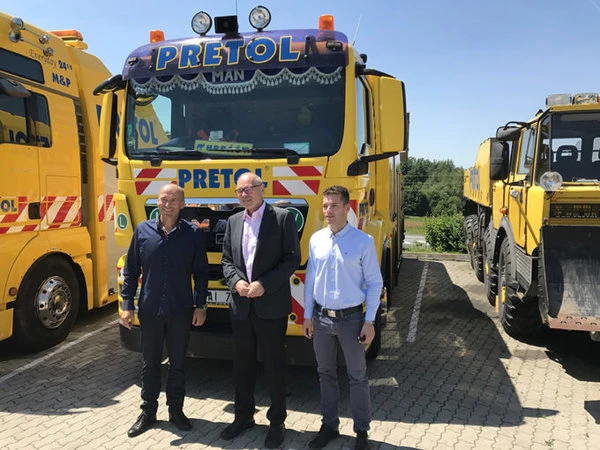  Meeting of the minister of finance Ivan Pilný with PRETOL representatives