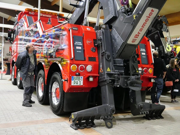 We visited a towing equipment trade fair